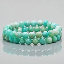 Amazonite Crystal Bracelet for emotional healing and truth