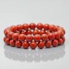 ed Jasper Crystal Bracelet for healing and grounding energy
